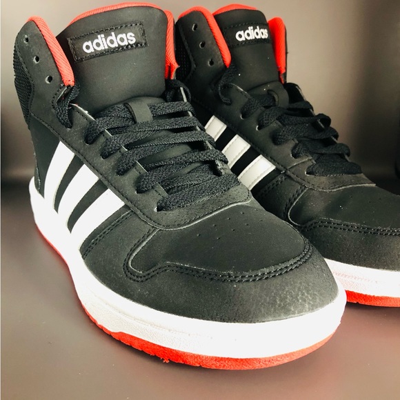 ADIDAS ♥️🖤- High Tops with 3 Stripe (Check Description) - Picture 1 of 3